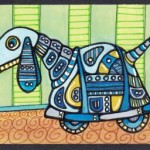 Blue Dog Robot