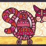Pink Cat Robot